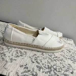 White Toms Espadrilles